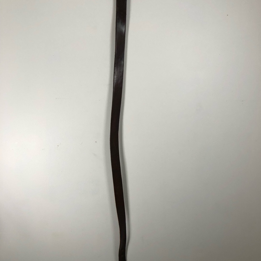 COACH Leather Belt with Brass Buckle - Picture 5 of 10